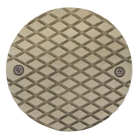 Jones Stephens 4in. Nickel Bronze Round Cast Cleanout Cover C60504